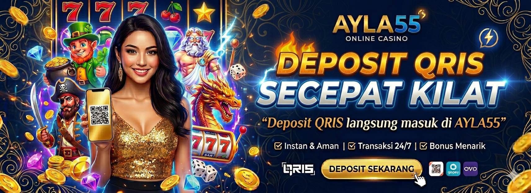 Deposit Qris Instan!